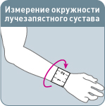 Бандаж на лучезапястный сустав (Напульсник) SWR-102 (Bioceramic). Изображение 3 из 3