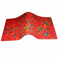 Аппликатор Ляпко Коврик большой игольчатый 27,5 х 48,0 см, шаг игл 7,0 мм.